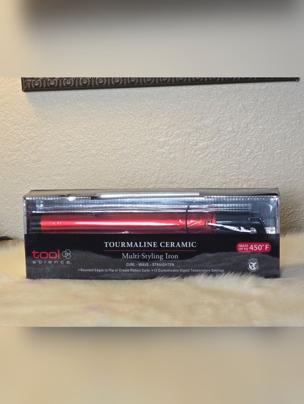 Tool Science Tourmaline Ceramic Multi Styling Iron Unisex New in Box - Picture 2 of 8